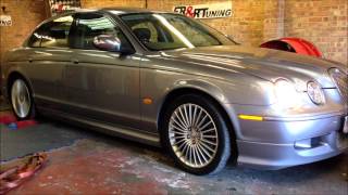 Jaguar S Type 2.7 Twin Turbo Diesel DPF Filter Remove delete fix fr-rtuning