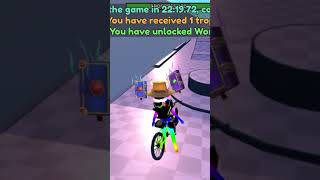 Roblox I finally win bike obby#shorts#roblox