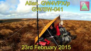 SOTA - GW4VPX/p on Black Mountain