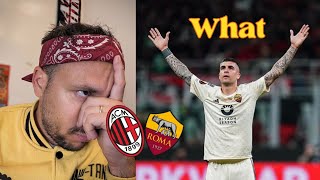 Not Expected 😮 Roma beat Milan 1st leg Europa League. WHERE IS THE VENOM?