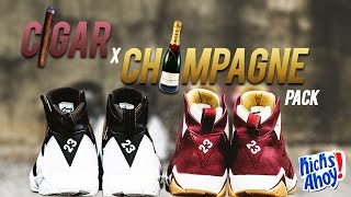 Another Look at the Air Jordan 7 'Cigar & Champagne' Pack