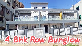 Luxury 4 BHK Corner Row House | Call :- 8980166433, 9921634794 | 3 BHK Row Bungalow In Nashik