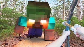 Minecraft In Real Life | Herobrine's War