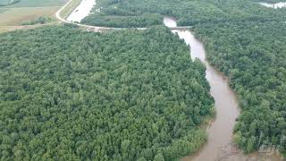 Saint Francis River south of 84 bridge