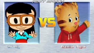 M.U.G.E.N BATTLES | Betty La Fea vs Daniel Tiger