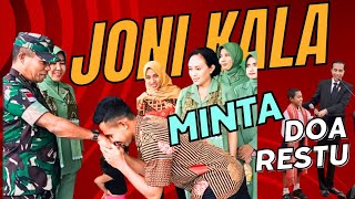 Minta Doa Restu Persiapan Masuk TNI, Joni Kala Diberi Wejangan Oleh Komandan Korem 161/Wira Sakti