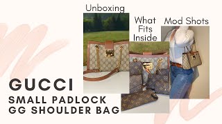 GG Small Padlock Shoulder Bag • Unboxing Review • What Fits Inside • Mod Shots • • • From Nancy