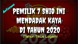 BERGEMBIRALAH!! 7 SHIO INI BAKAL MENDADAK KAYA DI TAHUN TIKUS LOGAM 2020