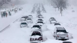 China helpless, city frozen! Snowstorm causes chaos in Liaoning