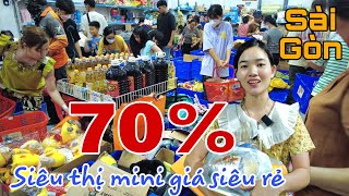 Bất Ngờ SIÊU THỊ MINI tại Sài Gòn, Khách đổ về mua rất đông Hàng hết sớm, Giảm 70% giá gốc