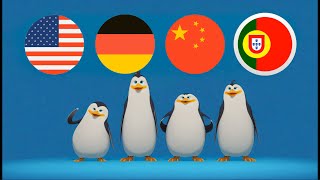 LOS Pingüinos - But in Diffrent Languages 4k