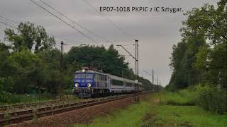 EP07-1018 PKPIC z IC Sztygar {Wrocław Gł.-Lublin Gł.}. (Pionki) [04.09.2020 r.]