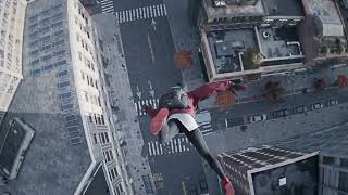 Spider-Man PC - Swinging with Realistic Graphics - Miles Morales