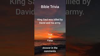 #140 Bible Trivia