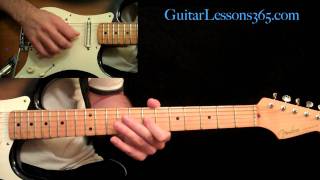 Thunderstruck Guitar Lesson Pt.3 - AC/DC - Guitar Solo