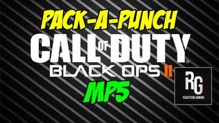 Black Ops 2 Zombies: ALL WEAPONS PACK-A-PUNCHED: MP5