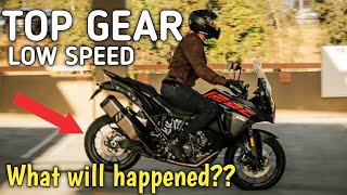 Top Gear में Low Speed पर बाइक क्यों बंद हो जाती है?