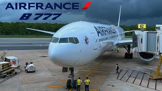 🇲🇽 Cancún to  Paris CDG 🇫🇷 Air France Boeing 777  [FULL FLIGHT REPORT] Economy Class