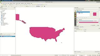 QGIS 3: Changing the project projection