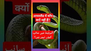 Ireland men snakes ku nahi hote ? #ytshorts #shortfeed #countries #snake #amazingfacts #top10 #top5