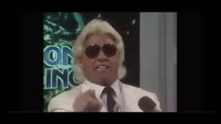 World Heavyweight Champion 'Nature Boy' Ric Flair on World Championship Wrestling (10/18/86) #wcw