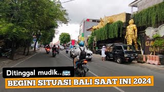 Begini Situasi Bali Saat Dtinggal Mudik, Lebaran 2024