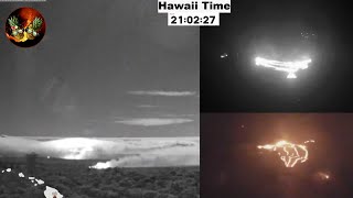 Fire on Mauna Loa Slope Happening Now