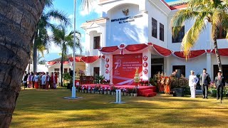 Perayaan HUT proklamasi RI ke 78 di KBRI Dili, Timor Leste #shorts