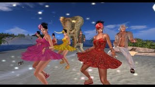 Я готов целовать песок, Dance in Second Life with Dance Crew "AZURIT", music editor AlyR Leeder