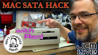 MAC SATA HACK! - Putting SATA in a PowerMac - With Ron's Computer Videos