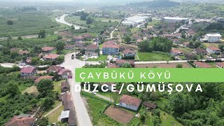 DÜZCE -GÜMÜŞOVA ÇAYBÜKÜ KÖYÜ DRONE GÖRÜNTÜSÜ