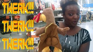 "Twerky the Twerking Turkey" at Walmart Vlog #70