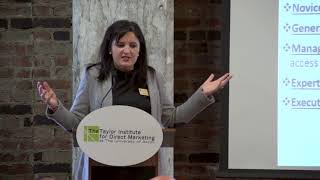 Taylor Institute for Direct Marketing Interaction 2018 | Speaker Vanja Djuric