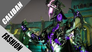 Warframe | Fashion Frame | Caliban : Shadow Flame Knight