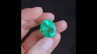 Gem Gardener: 18.6ct Colombian Emerald Minor Oil