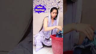 Before Marriage and After Marriage #shorts #beforeandafter #funnyshorts #comedyshorts #ytshorts