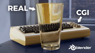 Composite CGI Element Behind Real Glass - Blender VFX Tutorial (Full)