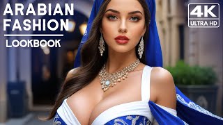 Arabian Fashion Meets Parisian Streets in 4K AI Art Elegance