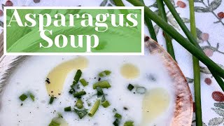 Vegan Asparagus Soup | Easy Vegan Recipe  | Creamy & Rich