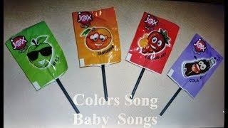 Kenge per bebe ngjyrat. تعلم الألوان مع أغنية الطفل! Learn the colors with Lollipops! / HITE TE REJA