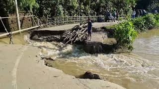 Flood Damaged Road