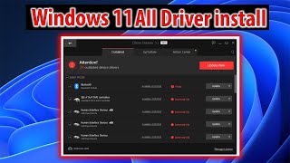 How to Windows 11 All Driver install in one click | Easay Way