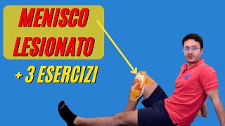 Lesione menisco: consigli ed esercizi specifici!