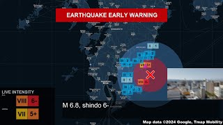 M 7.1 Miyazaki, Japan Earthquake (8/8/2024)