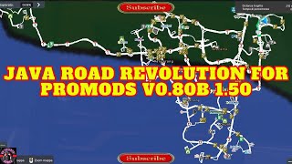 ETS2 1.50 - JAVA ROAD REVOLUTION FOR PROMODS V0.80B 1.50