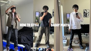 HOW TO STYLE: BAGGY PANTS (Streetwear Lookbook | Men's Fashion)