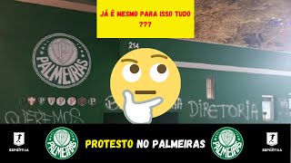 PROTESTO no Palmeiras