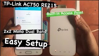 How to Setup TP-Link RE215 AC750 Mesh Wi-Fi Extender & Unbox