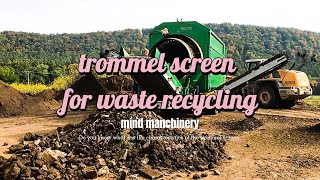 Trommel Screen for Waste Recycling/Trommel Screen Compost