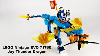 LEGO Ninjago Jay Thunder Dragon EVO 71760 | Speed Build | ASMR